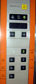 elevator panel