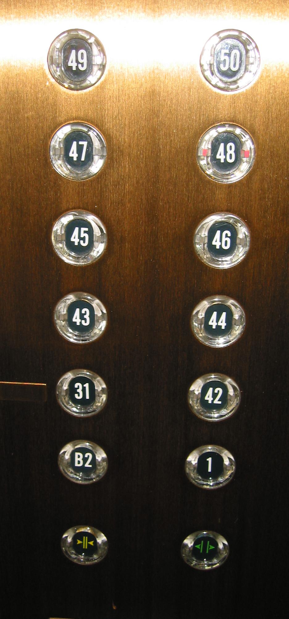 Elevator control panels